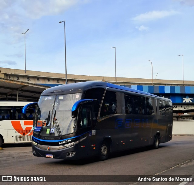 Fácil Transportes e Turismo RJ 140.046 na cidade de Rio de Janeiro, Rio de Janeiro, Brasil, por Andre Santos de Moraes. Número da foto: #12643255.