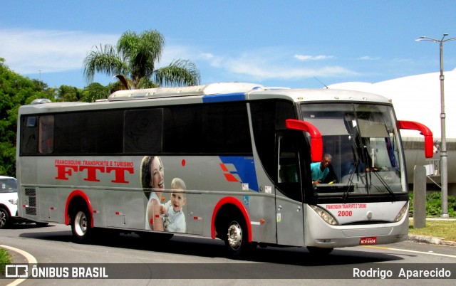 Francisquini Transportes e Turismo 2000 na cidade de Aparecida, São Paulo, Brasil, por Rodrigo  Aparecido. Número da foto: #12644597.