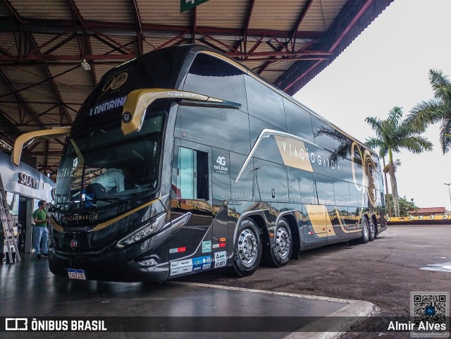 Viação Garcia 96011 na cidade de Londrina, Paraná, Brasil, por Almir Alves. Número da foto: #12643876.