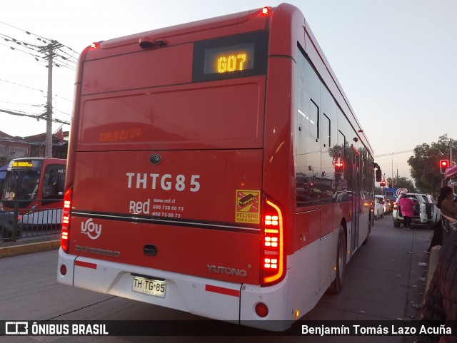 Voy Santiago THTG85 na cidade de San Bernardo, Maipo, Metropolitana de Santiago, Chile, por Benjamín Tomás Lazo Acuña. Número da foto: #12644405.