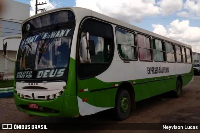 Expresso São Pedro 3721 na cidade de São Domingos do Capim, Pará, Brasil, por Neyvison Lucas. Número da foto: #12643598.