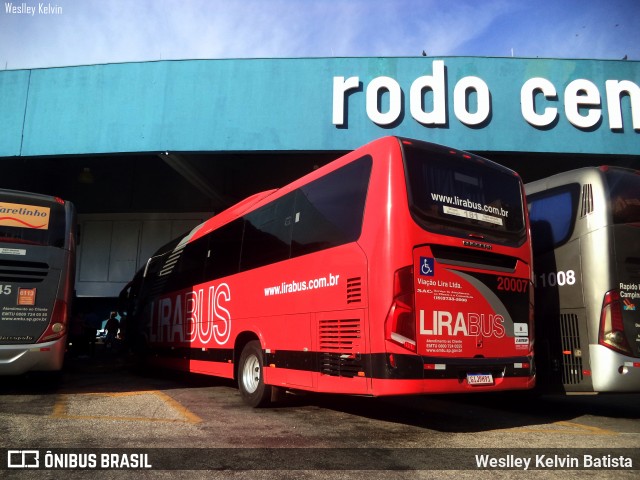 Lirabus 20007 na cidade de Sorocaba, São Paulo, Brasil, por Weslley Kelvin Batista. Número da foto: #12644025.