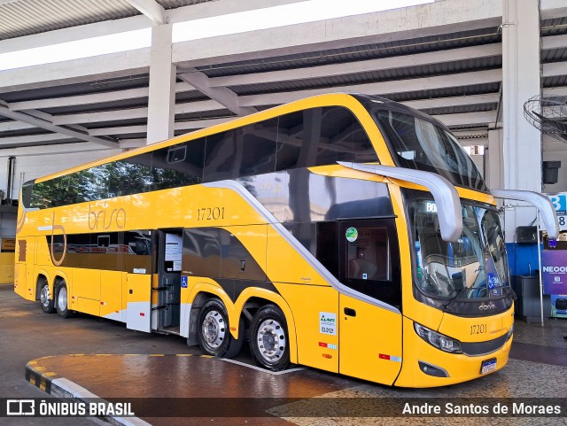 Brisa Ônibus 17201 na cidade de Rio de Janeiro, Rio de Janeiro, Brasil, por Andre Santos de Moraes. Número da foto: #12643305.