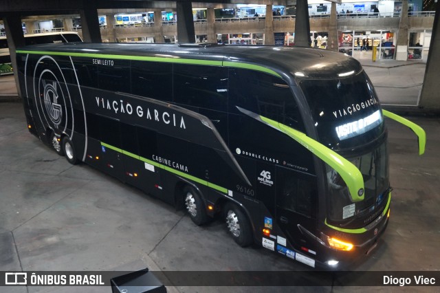 Viação Garcia 96160 na cidade de Curitiba, Paraná, Brasil, por Diogo Viec. Número da foto: #12643538.