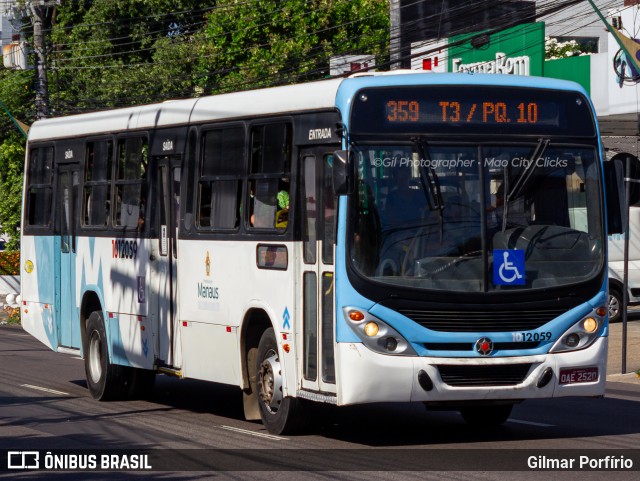 Vega Manaus Transporte 1012059 na cidade de Manaus, Amazonas, Brasil, por Gilmar Porfírio. Número da foto: #12642932.