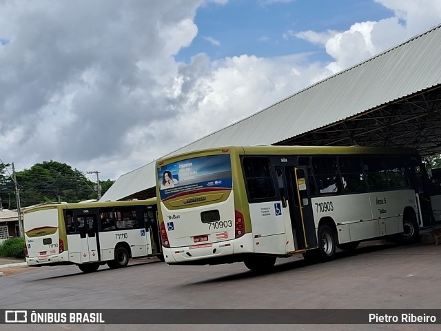 BsBus Mobilidade 710903 na cidade de Brazlândia, Distrito Federal, Brasil, por Pietro Ribeiro. Número da foto: #12642875.