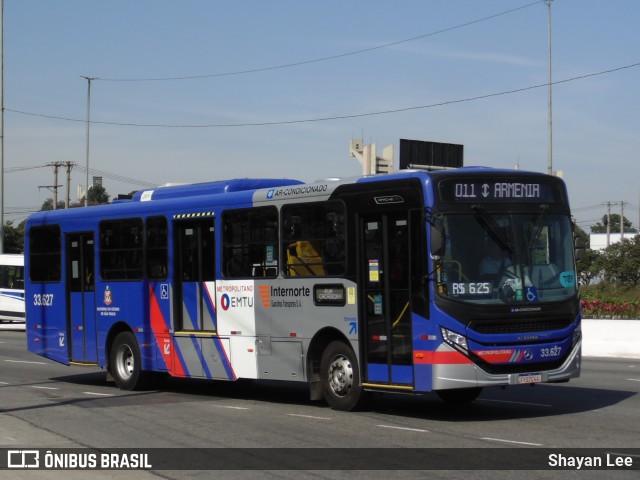 Guarulhos Transportes 33.627 na cidade de São Paulo, São Paulo, Brasil, por Shayan Lee. Número da foto: #12643380.