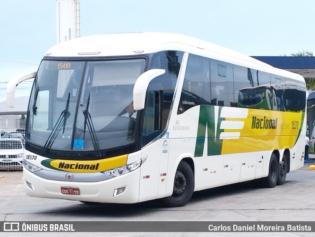 Viação Nacional 18570 na cidade de Goiânia, Goiás, Brasil, por Carlos Daniel Moreira Batista. Número da foto: #12643947.