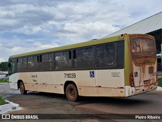 BsBus Mobilidade 711039 na cidade de Brazlândia, Distrito Federal, Brasil, por Pietro Ribeiro. Número da foto: #12642868.