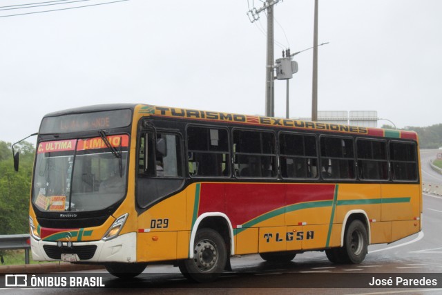 TLGSA - Transporte Loma Grande S.A. - Línea 132 > Transporte LomaGrandense S.A. 029 na cidade de Caacupé, Cordillera, Paraguai, por José Paredes. Número da foto: #12644298.
