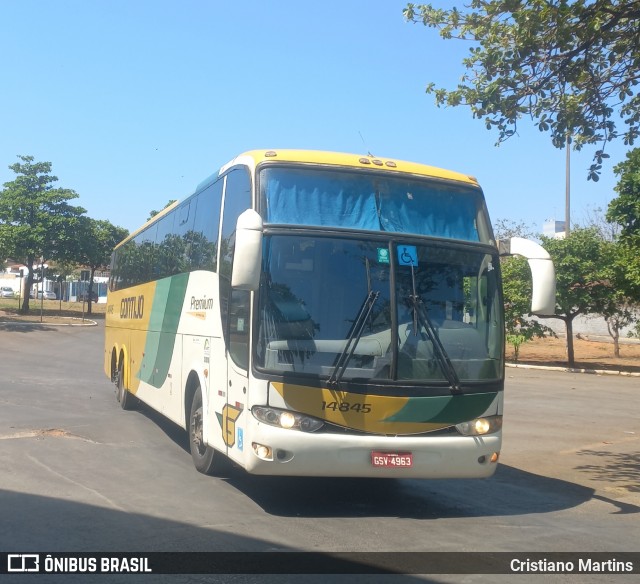 Empresa Gontijo de Transportes 14845 na cidade de Montes Claros, Minas Gerais, Brasil, por Cristiano Martins. Número da foto: #12647755.