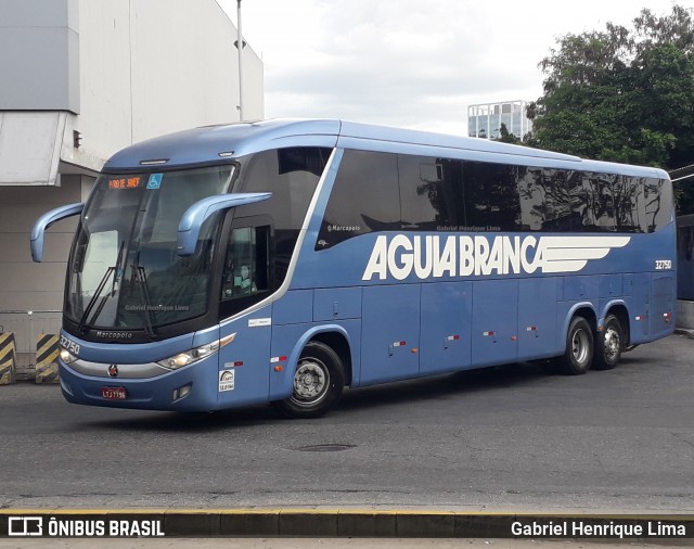 Viação Águia Branca 32750 na cidade de Rio de Janeiro, Rio de Janeiro, Brasil, por Gabriel Henrique Lima. Número da foto: #12647648.
