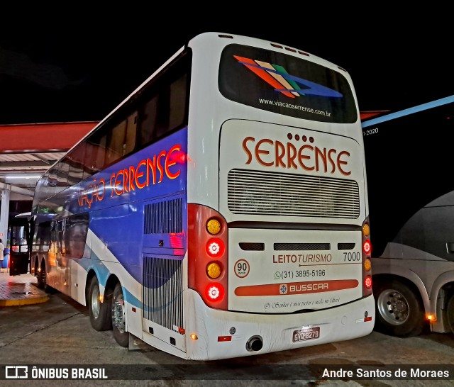 Viação Serrense 3002 na cidade de Queluz, São Paulo, Brasil, por Andre Santos de Moraes. Número da foto: #12645989.