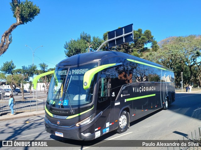 Viação Garcia 92000 na cidade de Curitiba, Paraná, Brasil, por Paulo Alexandre da Silva. Número da foto: #12646925.