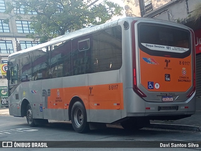 Alfa Rodobus > CooperAlfa 8 6117 na cidade de São Paulo, São Paulo, Brasil, por Davi Santos Silva. Número da foto: #12647955.