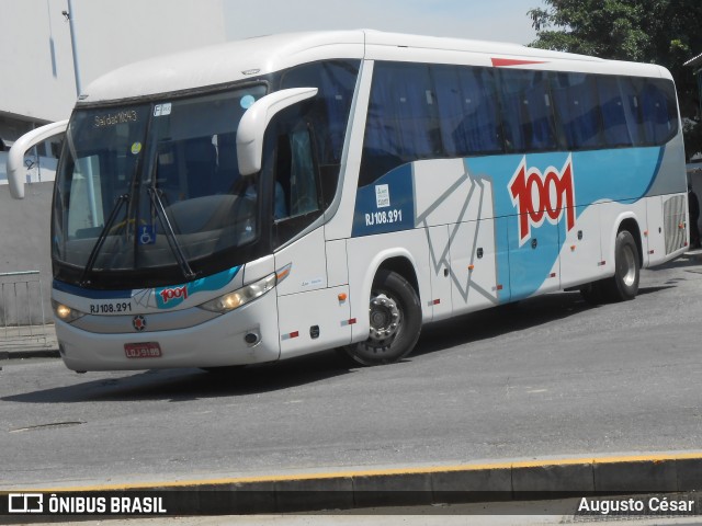 Auto Viação 1001 RJ 108.291 na cidade de Rio de Janeiro, Rio de Janeiro, Brasil, por Augusto César. Número da foto: #12647380.