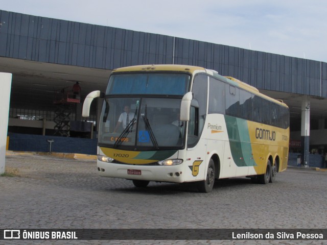 Empresa Gontijo de Transportes 17020 na cidade de Caruaru, Pernambuco, Brasil, por Lenilson da Silva Pessoa. Número da foto: #12646839.