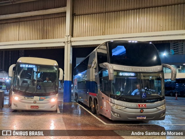 Auto Viação 1001 RJ 108.562 na cidade de Rio de Janeiro, Rio de Janeiro, Brasil, por Andre Santos de Moraes. Número da foto: #12645861.
