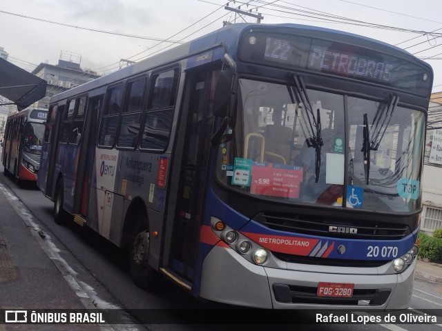 Auto Viação Urubupungá 20.070 na cidade de Osasco, São Paulo, Brasil, por Rafael Lopes de Oliveira. Número da foto: #12647868.