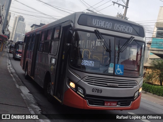 Viação Osasco 0789 na cidade de Osasco, São Paulo, Brasil, por Rafael Lopes de Oliveira. Número da foto: #12647859.