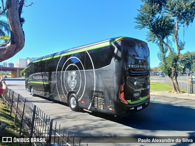 Viação Garcia 92000 na cidade de Curitiba, Paraná, Brasil, por Paulo Alexandre da Silva. Número da foto: #12646932.
