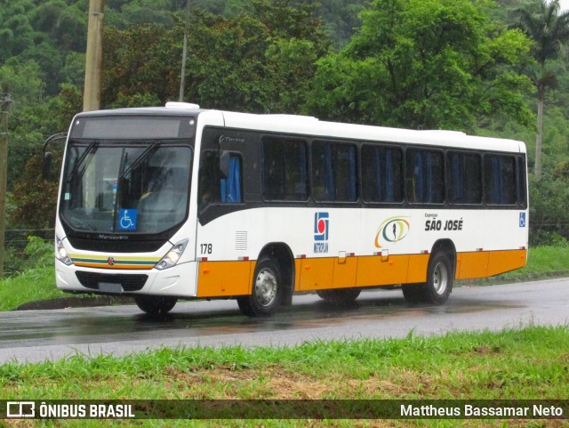 Expresso São José 178 na cidade de Três Rios, Rio de Janeiro, Brasil, por Mattheus Bassamar Neto. Número da foto: #12647571.