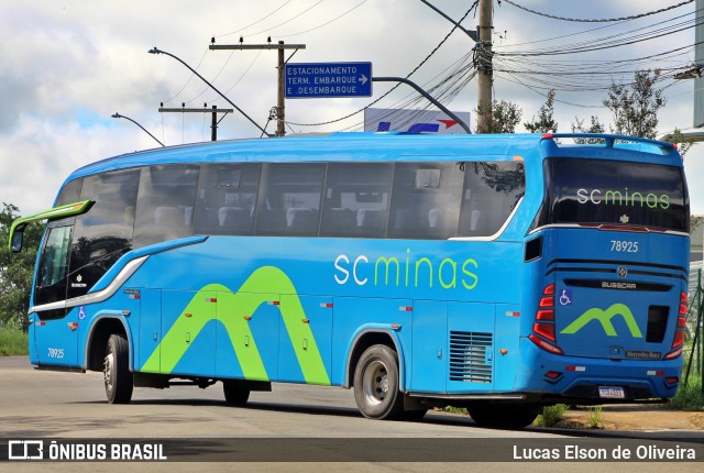 SC Minas Transportes 78925 na cidade de Alfenas, Minas Gerais, Brasil, por Lucas Elson de Oliveira. Número da foto: #12647908.