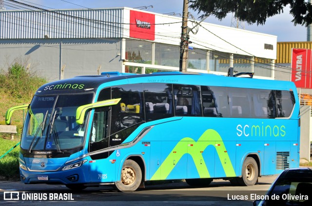 SC Minas Transportes 79125 na cidade de Alfenas, Minas Gerais, Brasil, por Lucas Elson de Oliveira. Número da foto: #12647852.