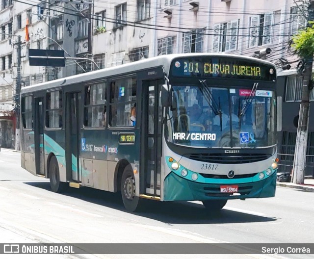 Viação Grande Vitória 23817 na cidade de Vitória, Espírito Santo, Brasil, por Sergio Corrêa. Número da foto: #12647743.