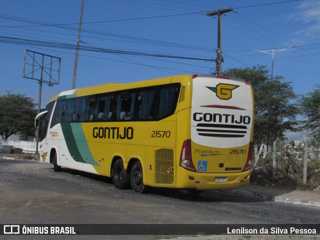 Empresa Gontijo de Transportes 21570 na cidade de Caruaru, Pernambuco, Brasil, por Lenilson da Silva Pessoa. Número da foto: #12646847.
