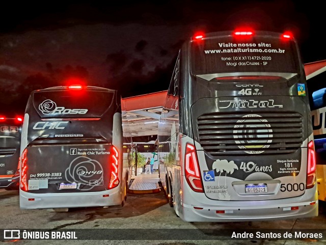 Transportadora Turística Natal 5000 na cidade de Queluz, São Paulo, Brasil, por Andre Santos de Moraes. Número da foto: #12645962.