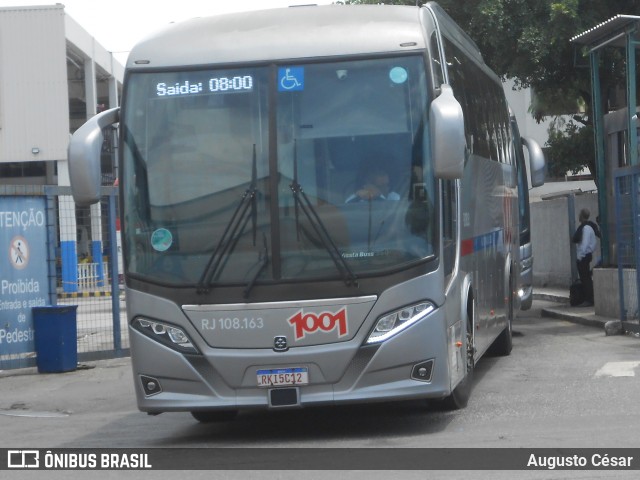 Auto Viação 1001 RJ 108.163 na cidade de Rio de Janeiro, Rio de Janeiro, Brasil, por Augusto César. Número da foto: #12646836.