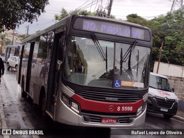 Auto Viação Transcap >> Auto Bless Transportes 8 5598 na cidade de Taboão da Serra, São Paulo, Brasil, por Rafael Lopes de Oliveira. Número da foto: #12645716.