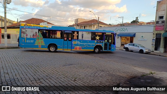 JTP Transportes - COM Bragança Paulista 03.117 na cidade de Bragança Paulista, São Paulo, Brasil, por Matheus Augusto Balthazar. Número da foto: #12647824.