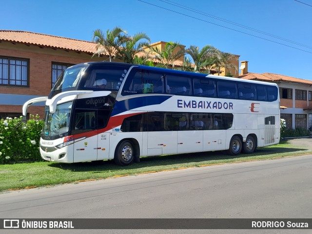 Expresso Embaixador 608 na cidade de Capão da Canoa, Rio Grande do Sul, Brasil, por RODRIGO Souza. Número da foto: #12646350.