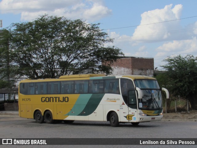 Empresa Gontijo de Transportes 14375 na cidade de Caruaru, Pernambuco, Brasil, por Lenilson da Silva Pessoa. Número da foto: #12646830.