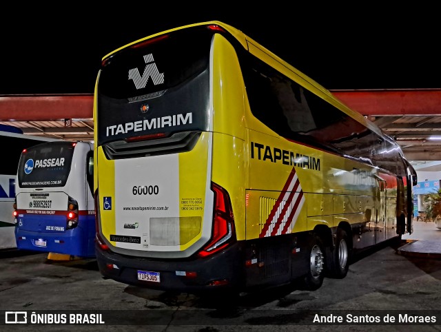 Viação Nova Itapemirim 60000 na cidade de Queluz, São Paulo, Brasil, por Andre Santos de Moraes. Número da foto: #12645937.