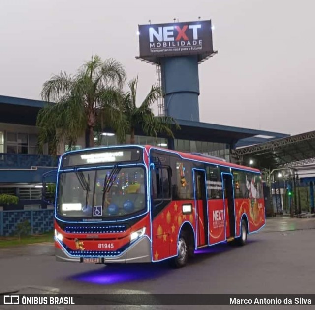Next Mobilidade - ABC Sistema de Transporte 81.945 na cidade de São Bernardo do Campo, São Paulo, Brasil, por Marco Antonio da Silva. Número da foto: #12647588.