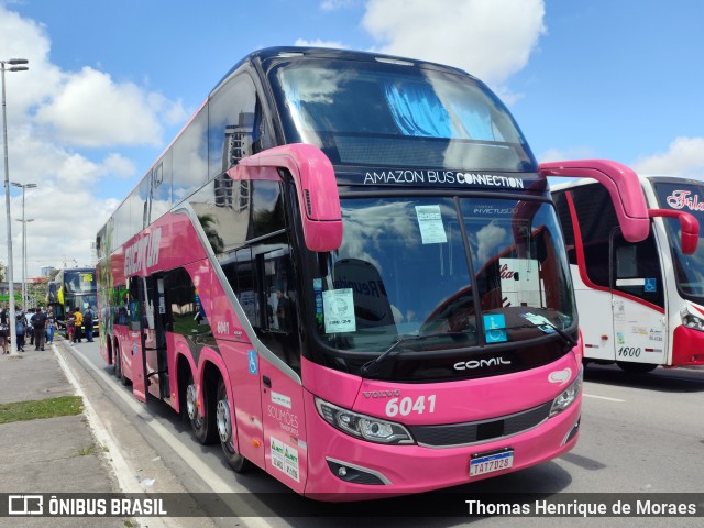 Eucatur - Empresa União Cascavel de Transportes e Turismo 6041 na cidade de Barueri, São Paulo, Brasil, por Thomas Henrique de Moraes. Número da foto: #12646238.