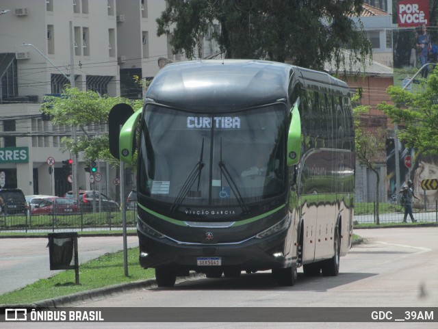 Viação Garcia 82399 na cidade de Curitiba, Paraná, Brasil, por GDC __39AM. Número da foto: #12645771.