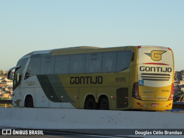 Empresa Gontijo de Transportes 19115 na cidade de Belo Horizonte, Minas Gerais, Brasil, por Douglas Célio Brandao. Número da foto: #12646544.