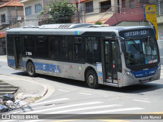 Sambaíba Transportes Urbanos 2 1994 na cidade de São Paulo, São Paulo, Brasil, por Luis Nunez. Número da foto: #12646116.