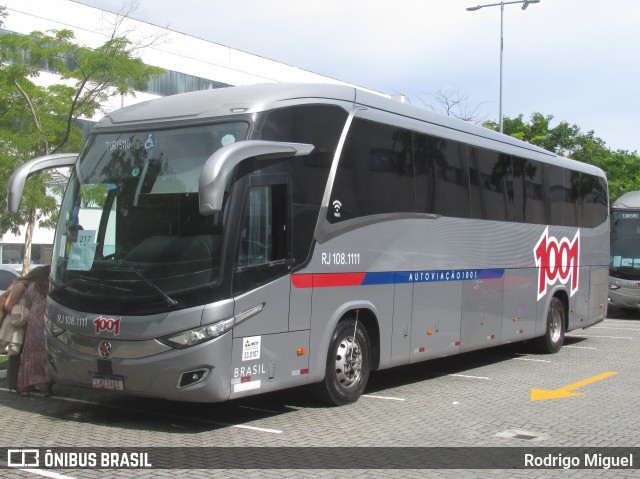 Auto Viação 1001 RJ 108.1111 na cidade de Rio de Janeiro, Rio de Janeiro, Brasil, por Rodrigo Miguel. Número da foto: #12646143.