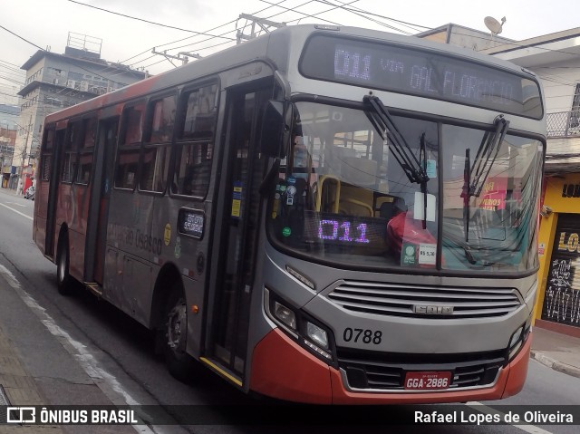Viação Osasco 0788 na cidade de Osasco, São Paulo, Brasil, por Rafael Lopes de Oliveira. Número da foto: #12647872.