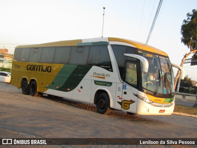 Empresa Gontijo de Transportes 21345 na cidade de Caruaru, Pernambuco, Brasil, por Lenilson da Silva Pessoa. Número da foto: #12647501.
