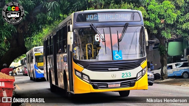 Empresa de Transportes Nova Marambaia AT-66706 na cidade de Belém, Pará, Brasil, por Nikolas Henderson. Número da foto: #12646761.