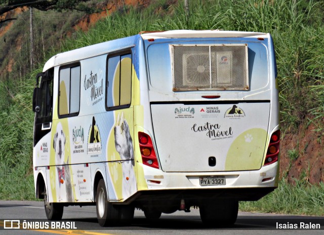 Ônibus Particulares CASTRA MOVEL na cidade de Santos Dumont, Minas Gerais, Brasil, por Isaias Ralen. Número da foto: #12650080.