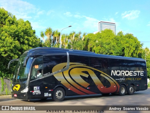 Expresso Nordeste 5125 na cidade de Curitiba, Paraná, Brasil, por Andrey  Soares Vassão. Número da foto: #12648890.