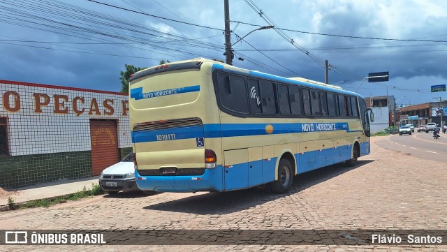 Viação Novo Horizonte 1010111 na cidade de Barra da Estiva, Bahia, Brasil, por Flávio  Santos. Número da foto: #12648907.