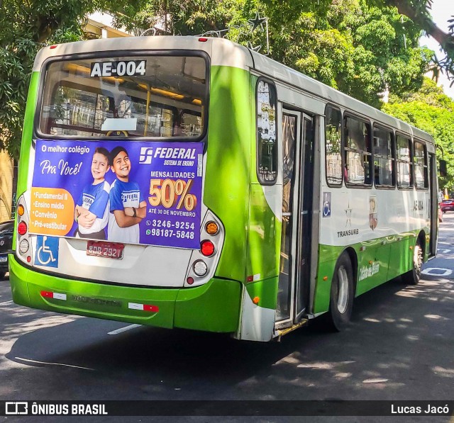 Transurb AE-004 na cidade de Belém, Pará, Brasil, por Lucas Jacó. Número da foto: #12648758.